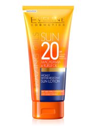 Bronceador Spf 20 Resistente al agua 200 ml.