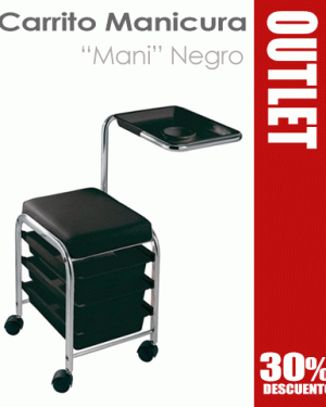 Carrito Manicura “Mani” Negro