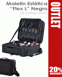 Maletín Estética “Flex” L Negro